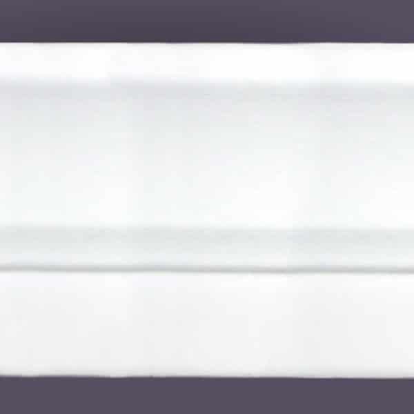 Style 1 | Flat Back | 4 or 8 Ft Length Foam Crown Molding