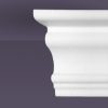 Style 4 | Flat Back | Dead End Square Left | Foam Crown Molding