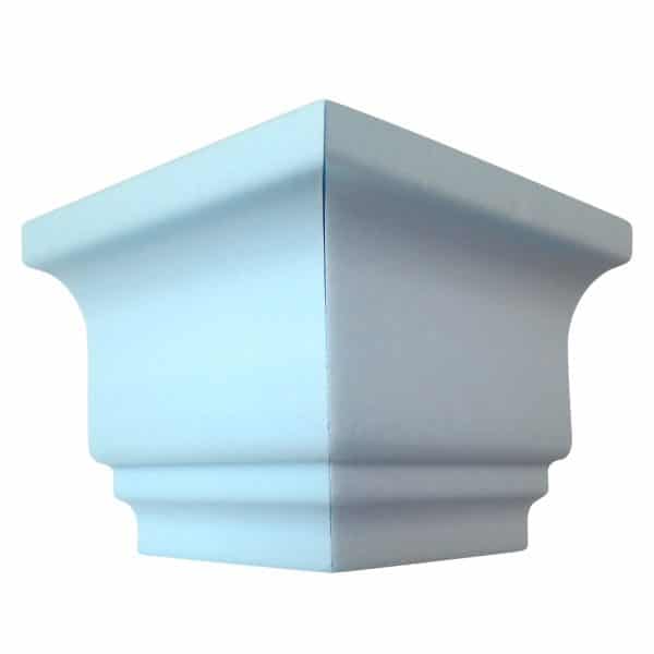Style Two 4 1/2" Flat Back | Outside Corner | Foam Crown Molding