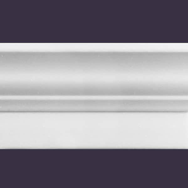 Style B | 4 or 8 Ft Length Foam Crown Molding