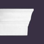 Style B | Dead End Squared, Right | Foam Crown Molding