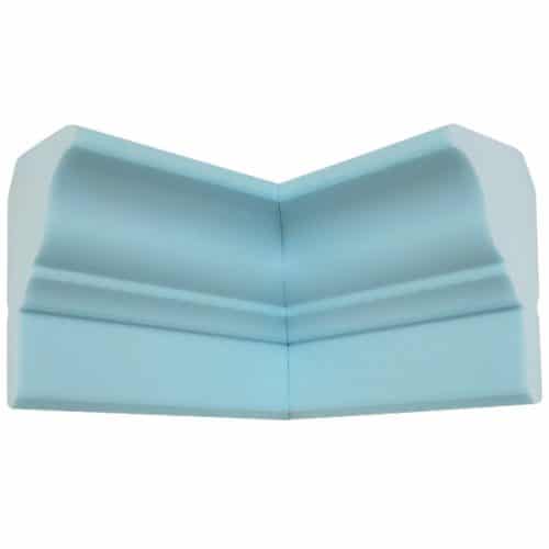 Style One 4 1/2" Flat Back | Inside Corner | Foam Crown Molding