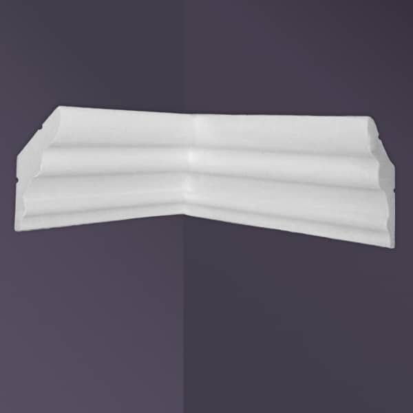 Style 5 | Inside Corner | Vaulted Foam Crown Molding
