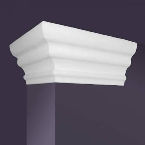 Style 5 | Outside Corner | Vaulted Foam Crown Molding