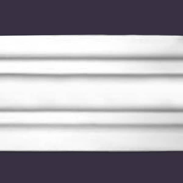 Style 3 | 4 or 8 Ft Length | Vaulted Foam Crown Molding