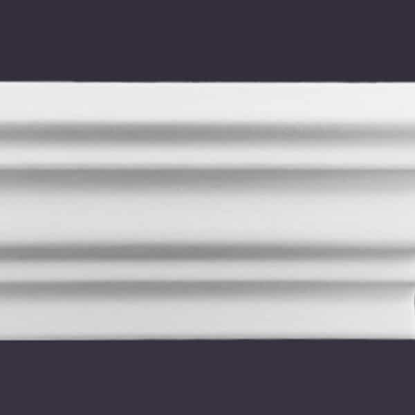 Style A | 4 or 8 Ft Length Foam Crown Molding