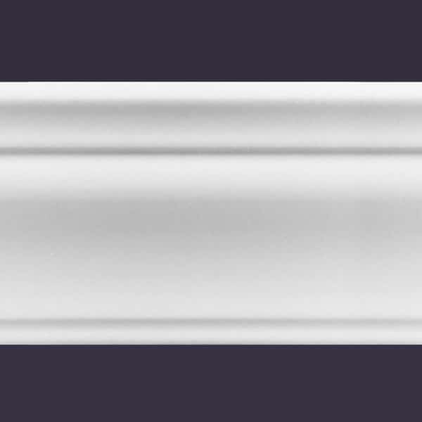 Style C | 4 or 8 Ft Length Foam Crown Molding